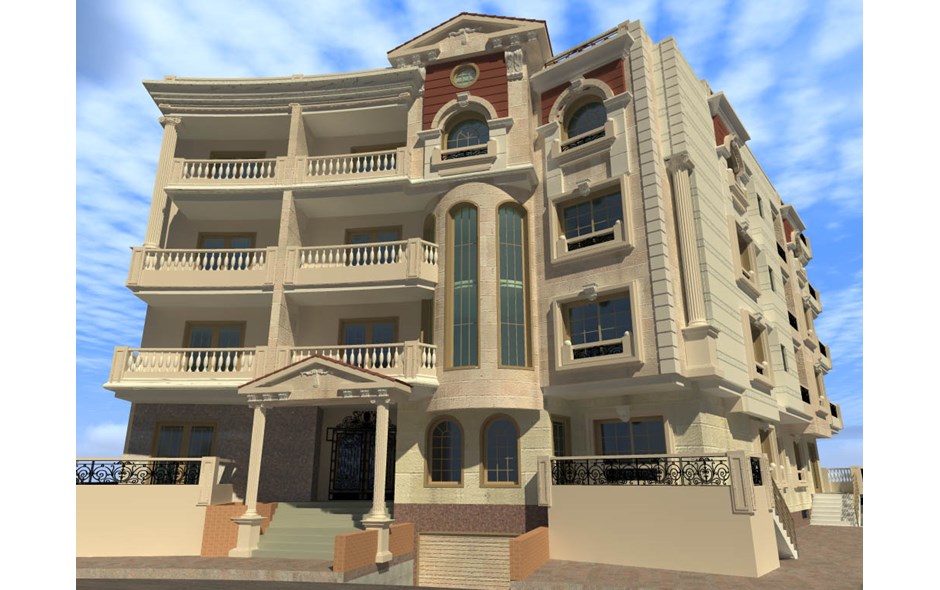 شقه للبيع بالشيخ زايد مساحه 220 متر بالتقسيط