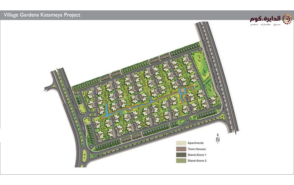  شقة للبيع في كمبوند Village Gardens Katameya-القاهرة الجديدة 180 