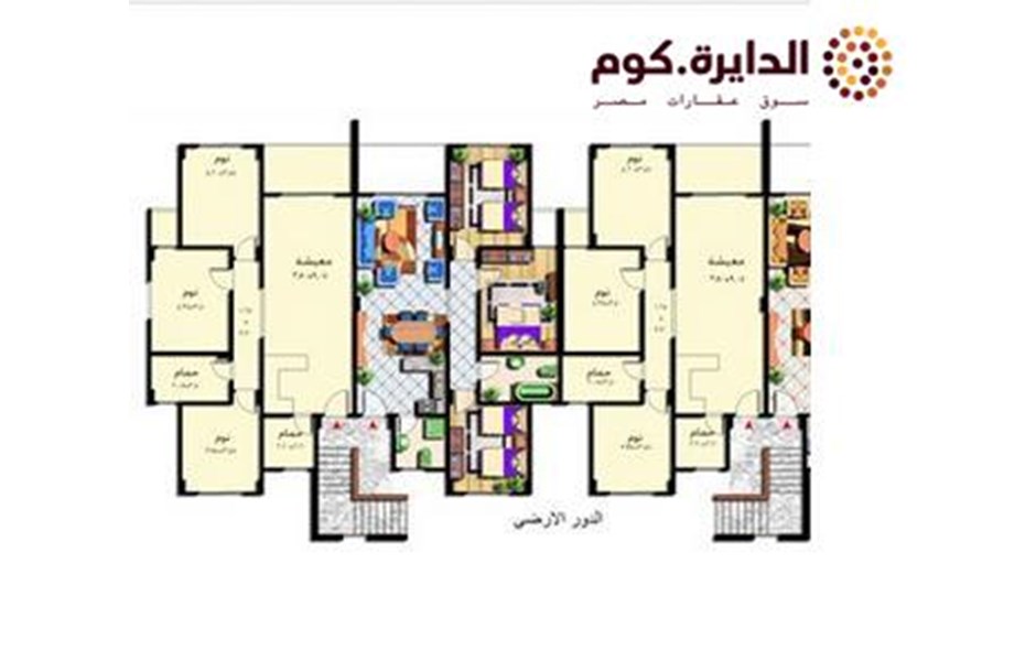 شاليه بالساحل الشمالي بمنتجع بورتو مايوركا 140م