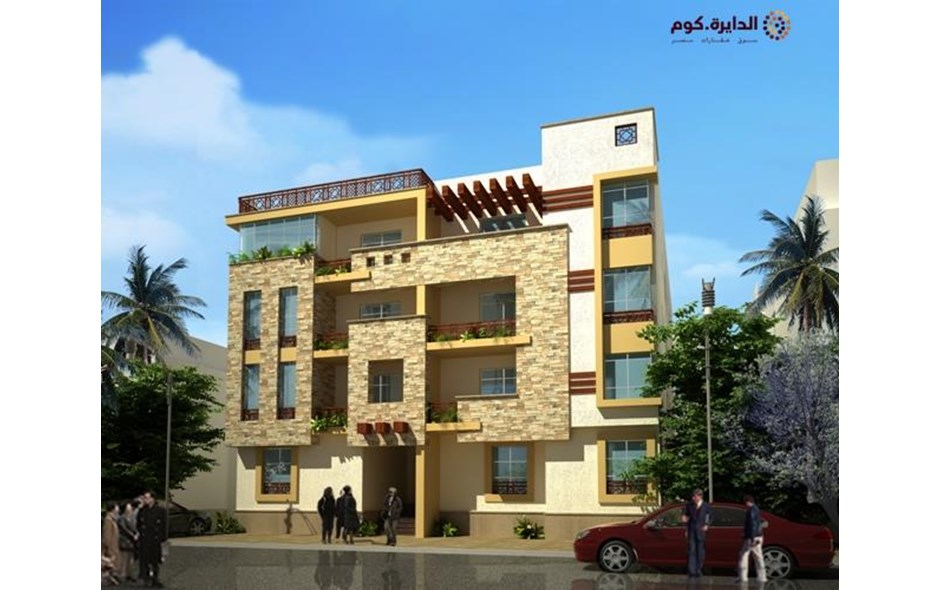 شقة للبيع رائعة بحديقة أمام كمبوند حسن علام 