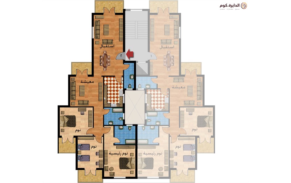 بداخل كمبوند راجي واقل سعر للمتر 