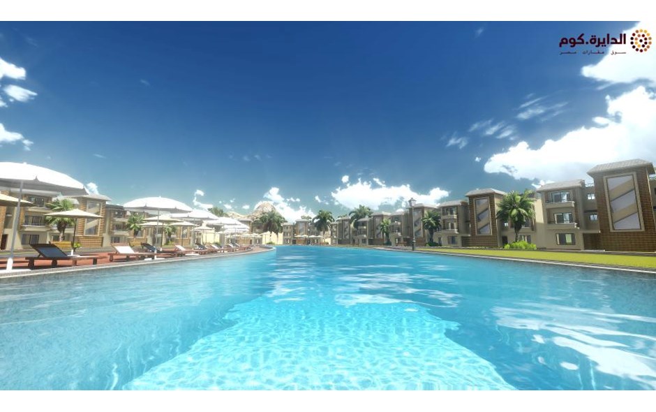 شالية 110 م على البحر فى العين السخنة