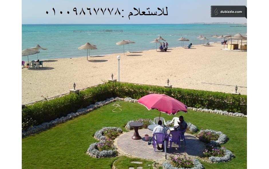 للبيع شاليه استلام فورى فى راس سدر