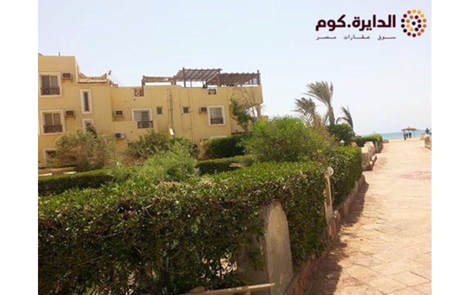 شاليه بيطل على حمام سباحه والبحر 3 غرف براس سدر 