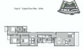TYPE B 245 m2 - TYPICAL FLOOR